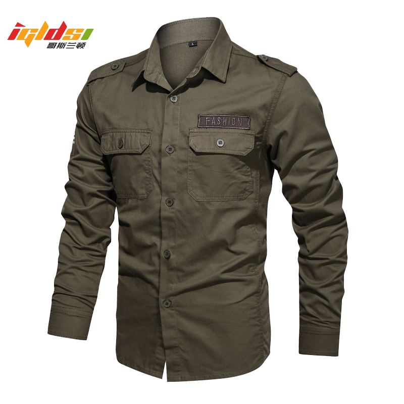 Tactical Military Shirt Cargo - Hàng Hóa Áo Sơ Mi Nam