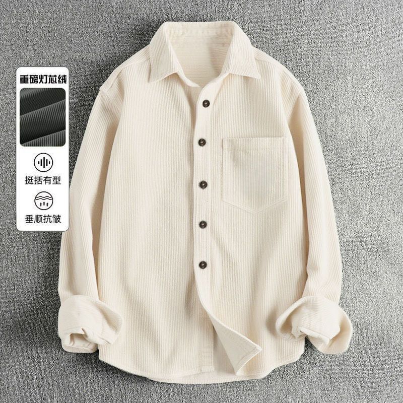 Autumn Men's Corduroy Long Sle - đánh giá và giá Corduroy Button Up Shirt Men