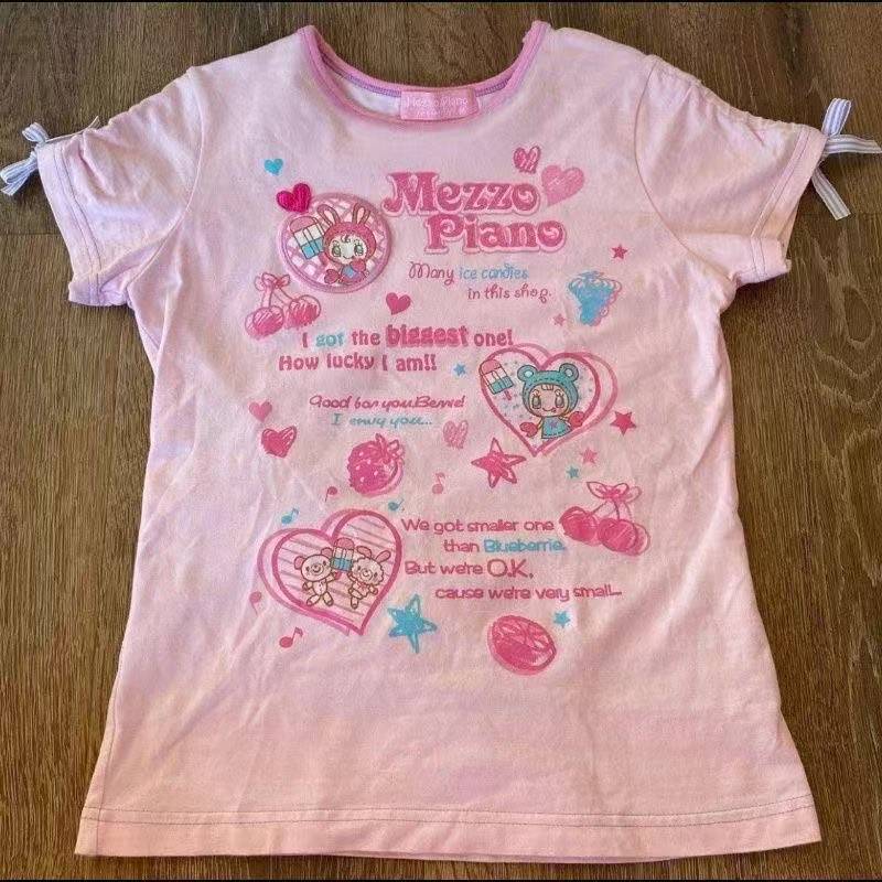 Vintage Kawaii Cute Short Slee - đánh giá và giá T-Shirts