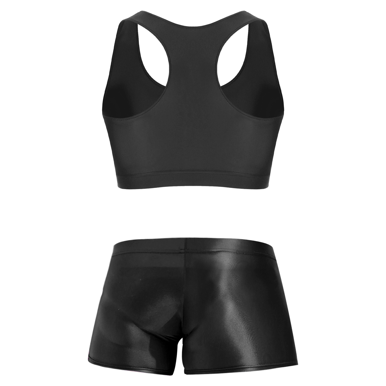 Men Glossy Stretchy Fitness Ou - đánh giá và giá Underwear