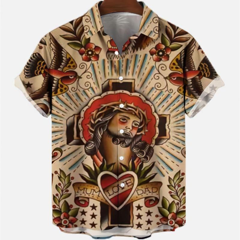 Hawaiian Men's Vintage Summer  - đánh giá và giá Vintage Hawaiian Floral Shirt