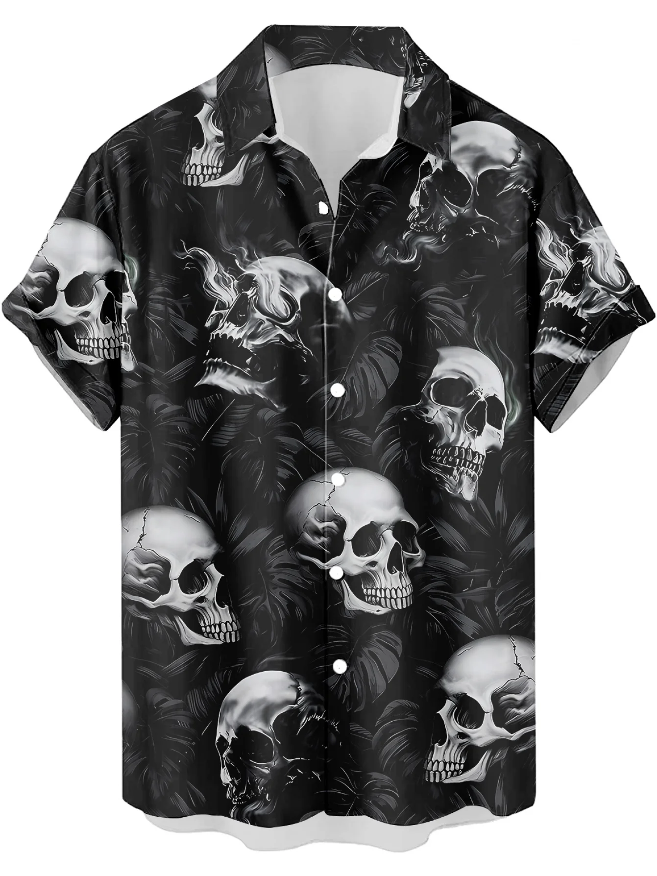 Vintage Horror Skull Crossbone - đánh giá và giá Vintage Hawaiian Floral Shirt