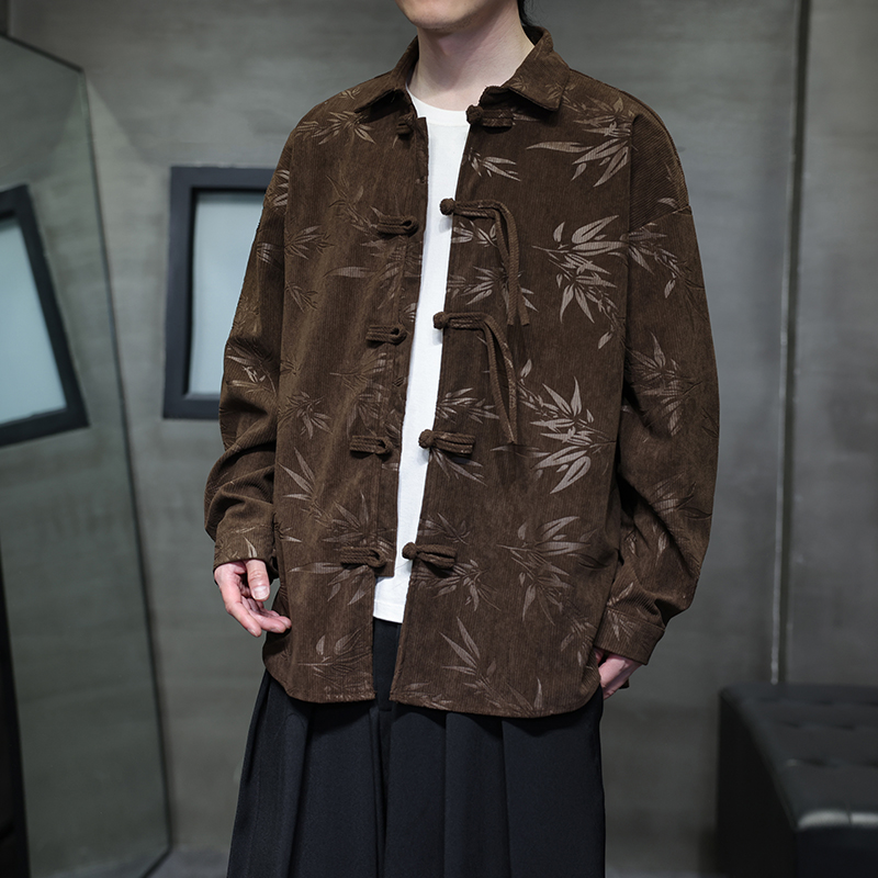 Men's Retro Corduroy Shirt Tra - đánh giá và giá Corduroy Button Up Shirt Men
