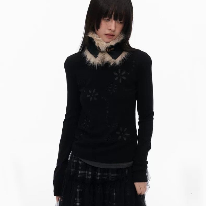 Y2K Women Double Layer Embroid - đánh giá và giá T-Shirts