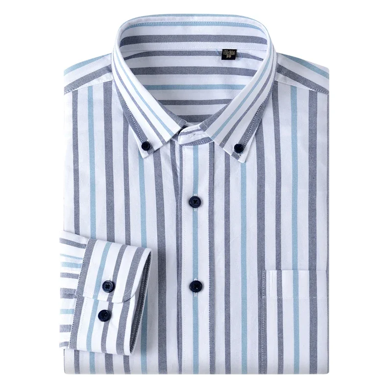 High Quality Long sleeve Shirt - đánh giá và giá Oxford Cotton Casual Shirt Business