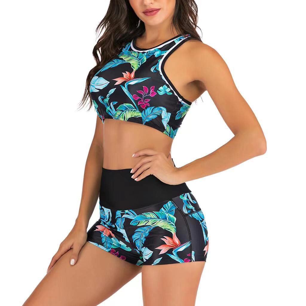 Y2K Bikini Woman Tankini With  - đánh giá và giá Shorts