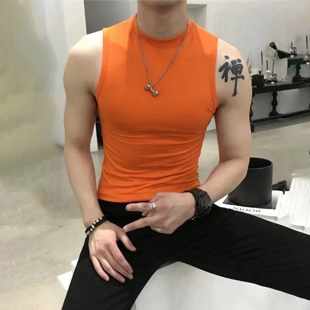 Summer Vest Men's Trend Tight  - đánh giá và giá Corduroy Button Up Shirt Men