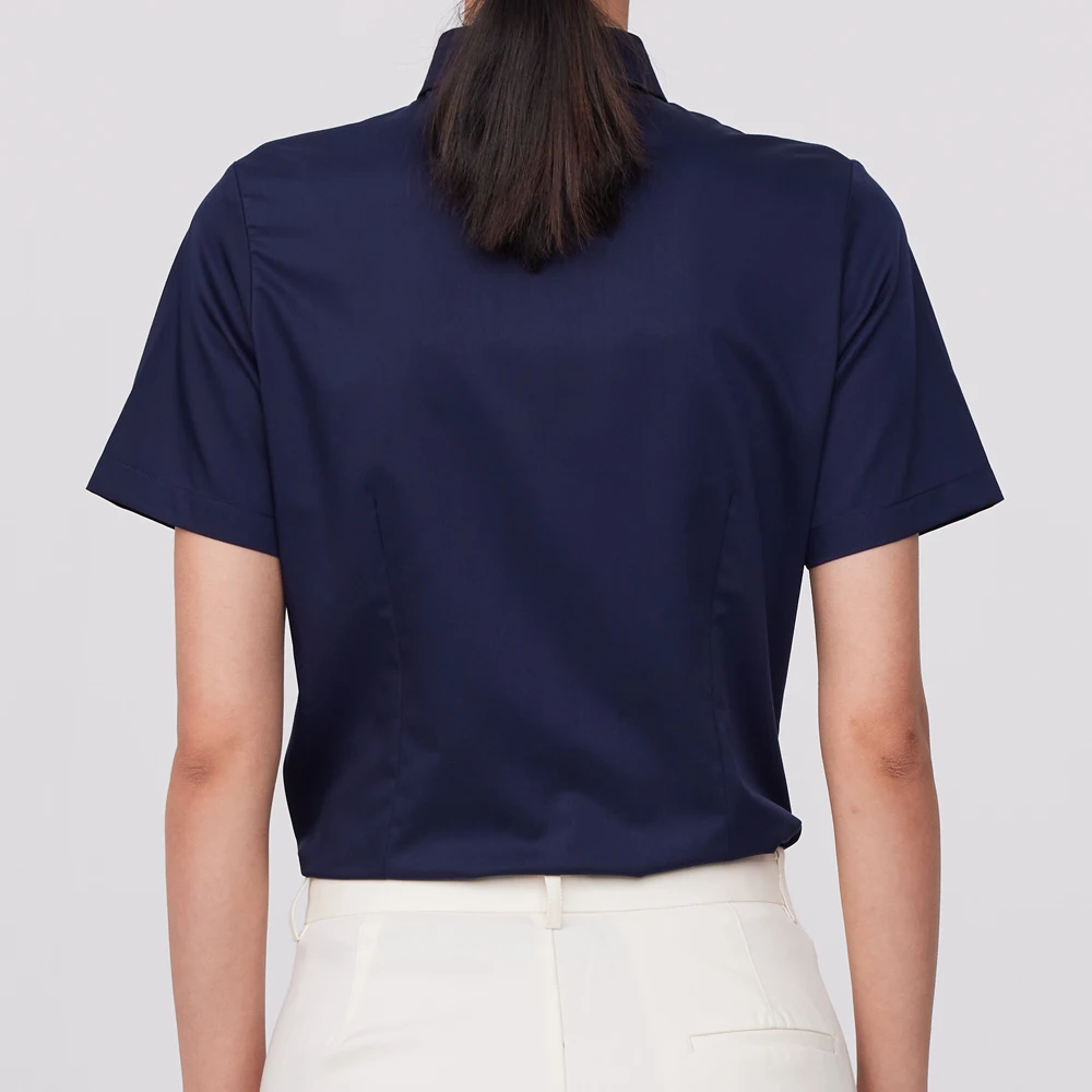 Women's Short Sleeve Non-Iron  - đánh giá và giá Breathable Bamboo Fiber Shirt Non Iron