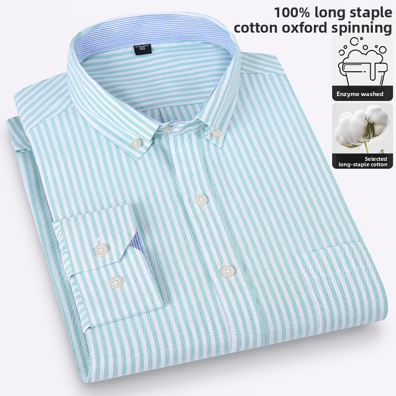 Pure Cotton High Quality Busin - đánh giá và giá Oxford Cotton Casual Shirt Business
