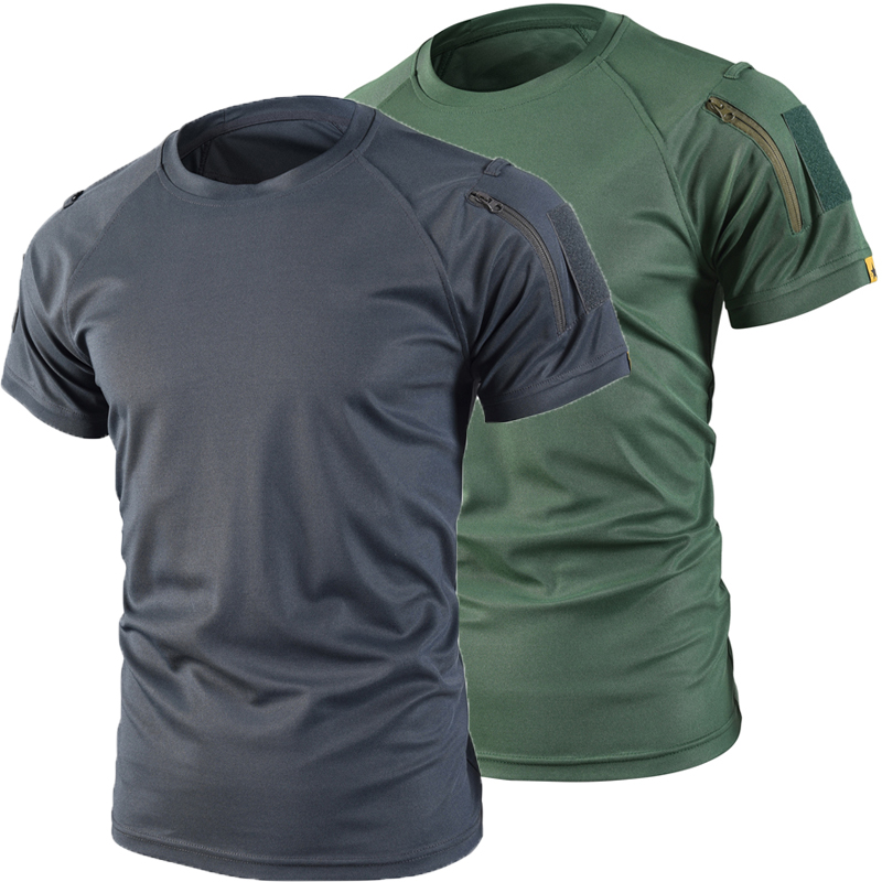 Men's Military Summer Sports T - đánh giá và giá Tactical Military Shirt Cargo