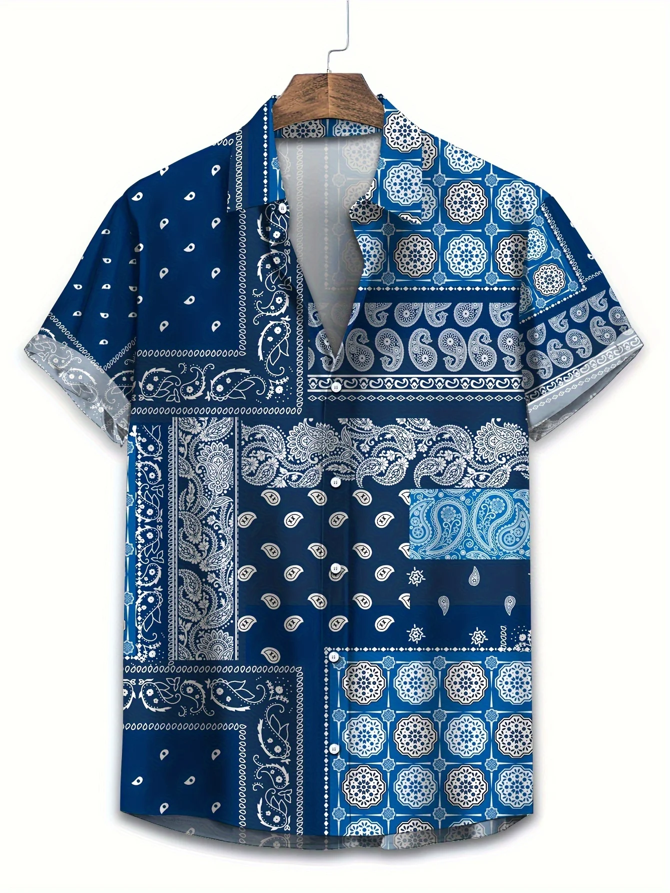 Breathable Thin Fabric Multi S - đánh giá và giá Vintage Hawaiian Floral Shirt
