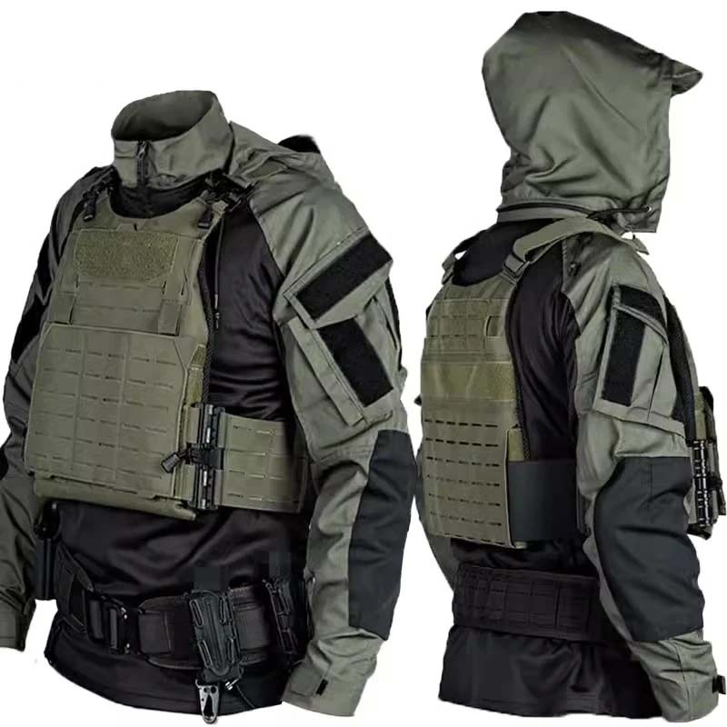 Men's CP Camo Tactical Combat  - đánh giá và giá Tactical Military Shirt Cargo