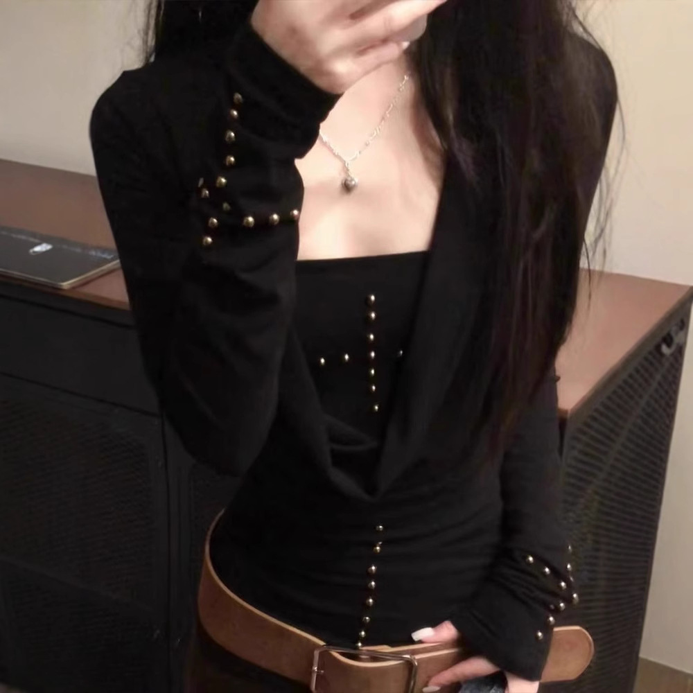 Y2k Dark Girl Cross Long Sleev - đánh giá và giá T-Shirts