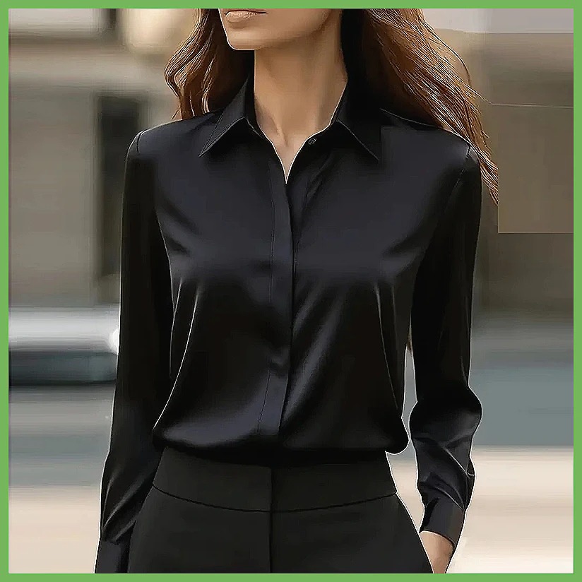New Women's Office Blouse Long - đánh giá và giá Shirts