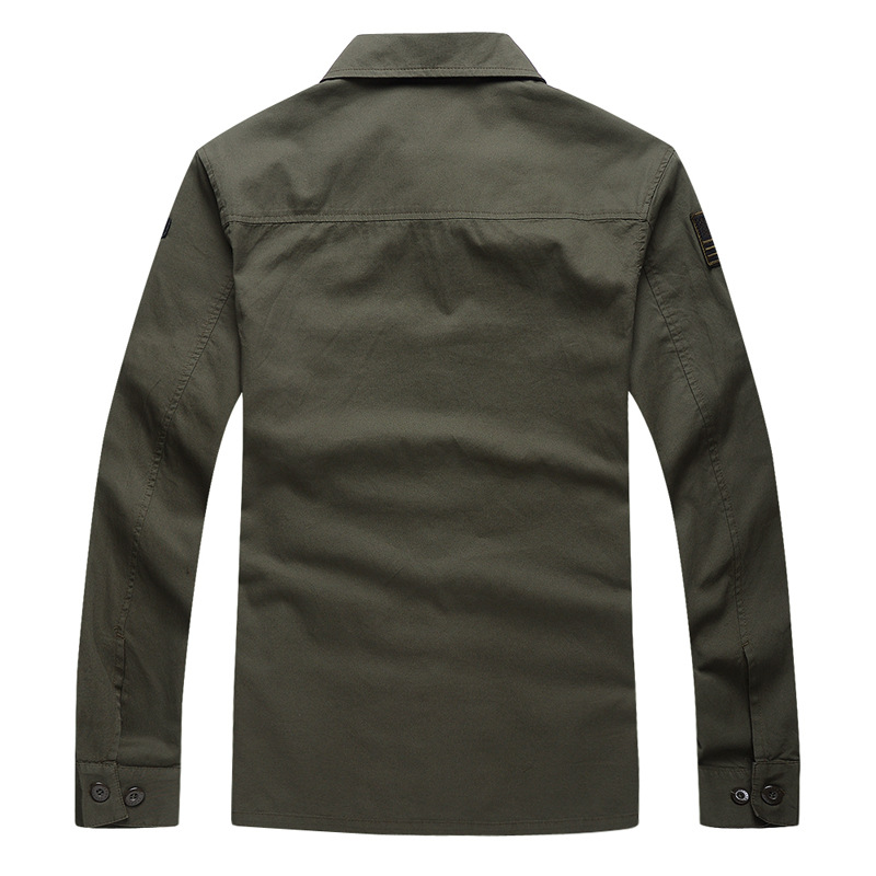 Men's Cotton Military Enthusia - đánh giá và giá Tactical Military Shirt Cargo