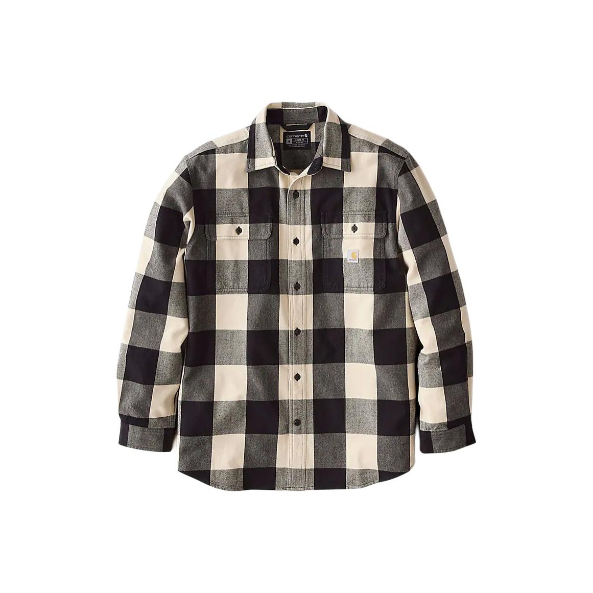 Carhartt FW25 107013 Loose Fit - đánh giá và giá Flannel Plaid Shirt Heavy Weight