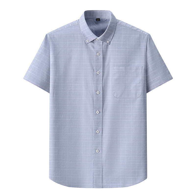 Summer High Quality 100% Cotto - đánh giá và giá Oxford Cotton Casual Shirt Business