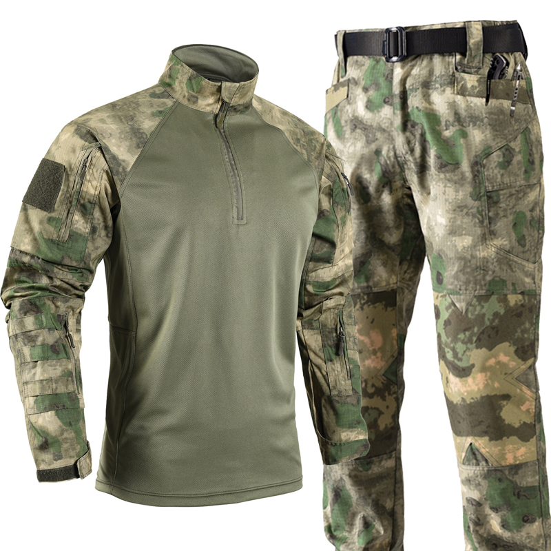 Men's Tactical Combat Uniform  - đánh giá và giá Tactical Military Shirt Cargo