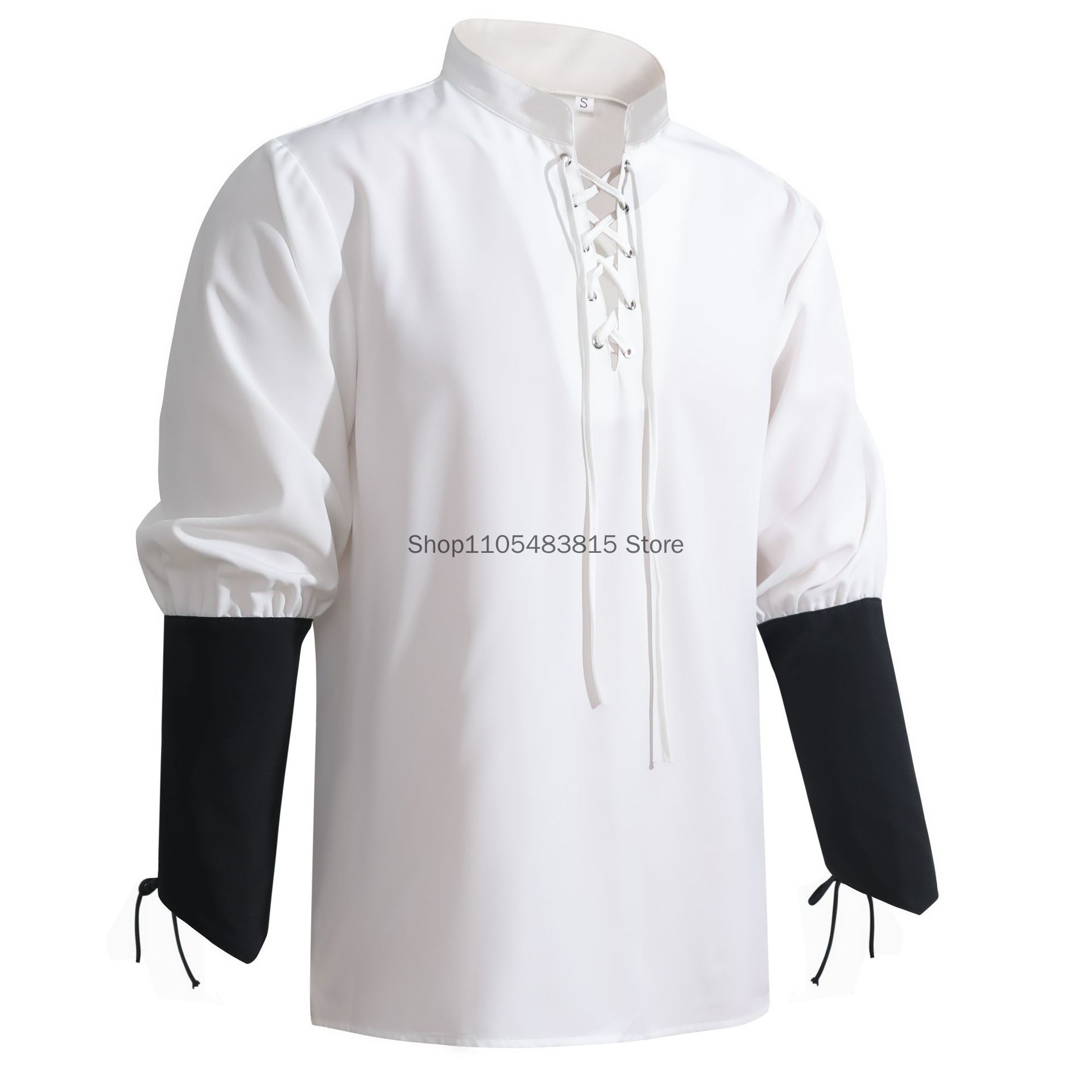 Pirate Shirt for Men - Medieva - đánh giá và giá Medieval Gothic Lace Up Pirate Shirt