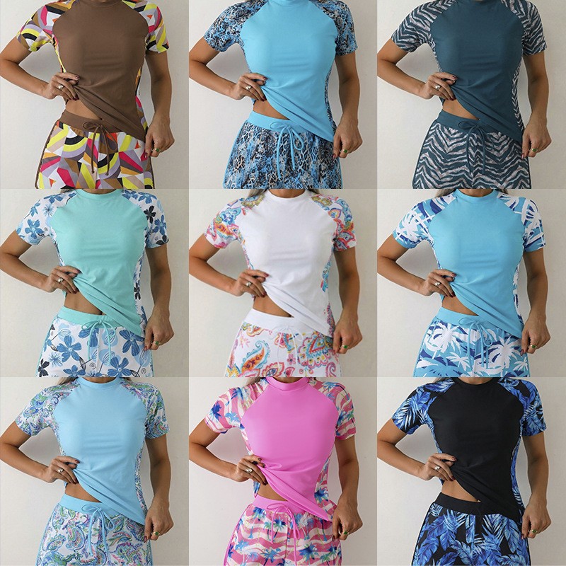 Woman Tankini With Shorts Crop - đánh giá và giá Shorts